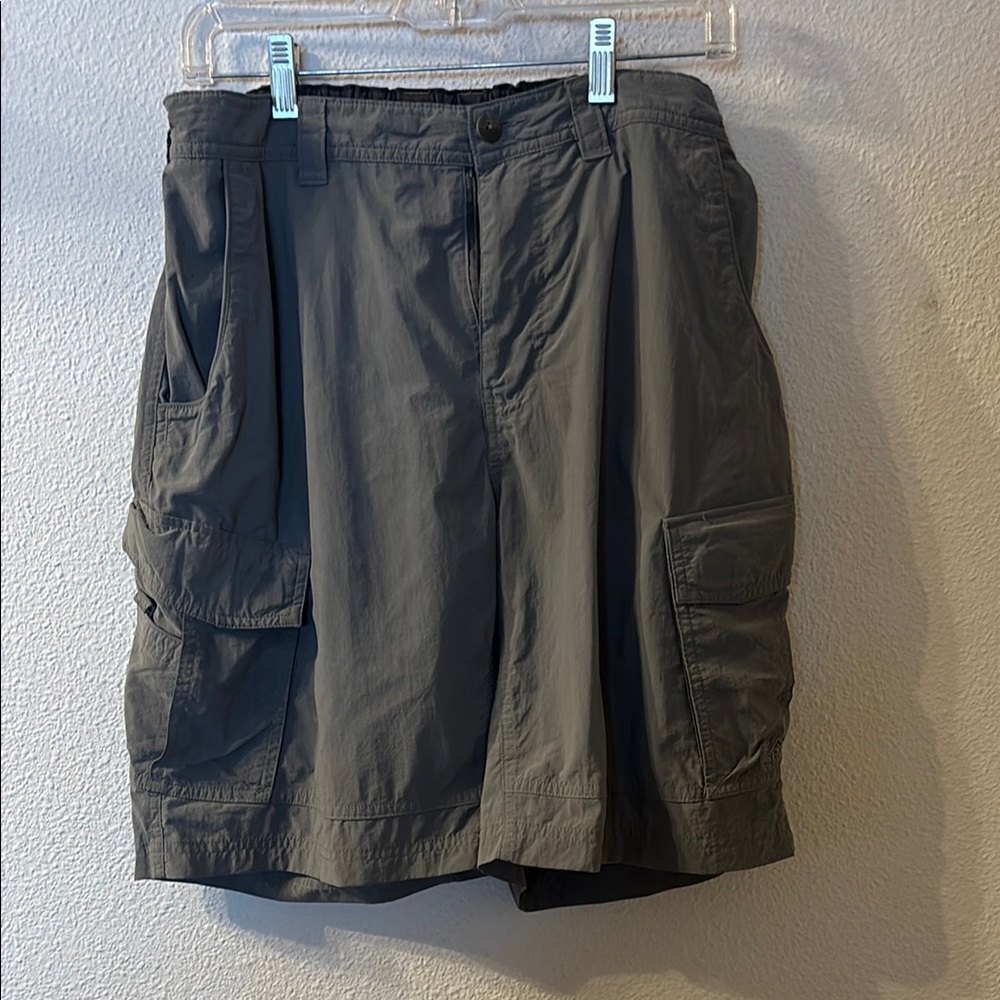 REI Gray Cargo Shorts size large